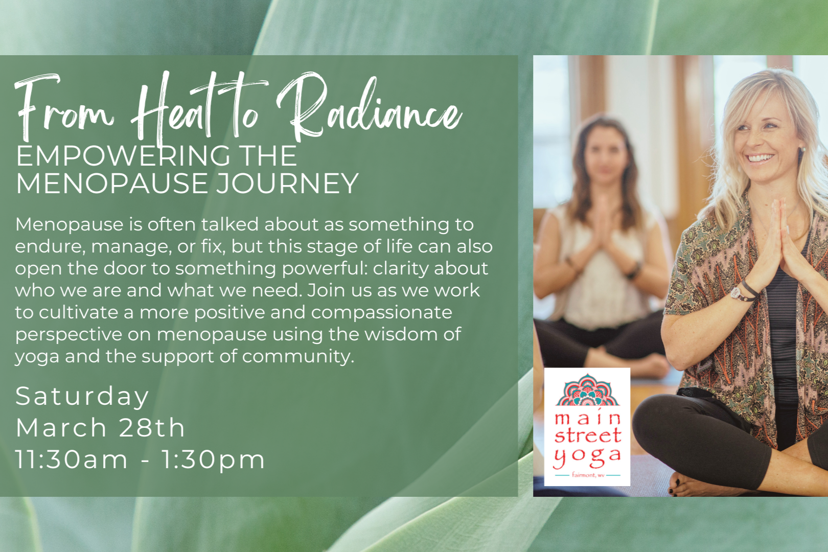 From Heat to Radiance: Empowering the Menopause Journey