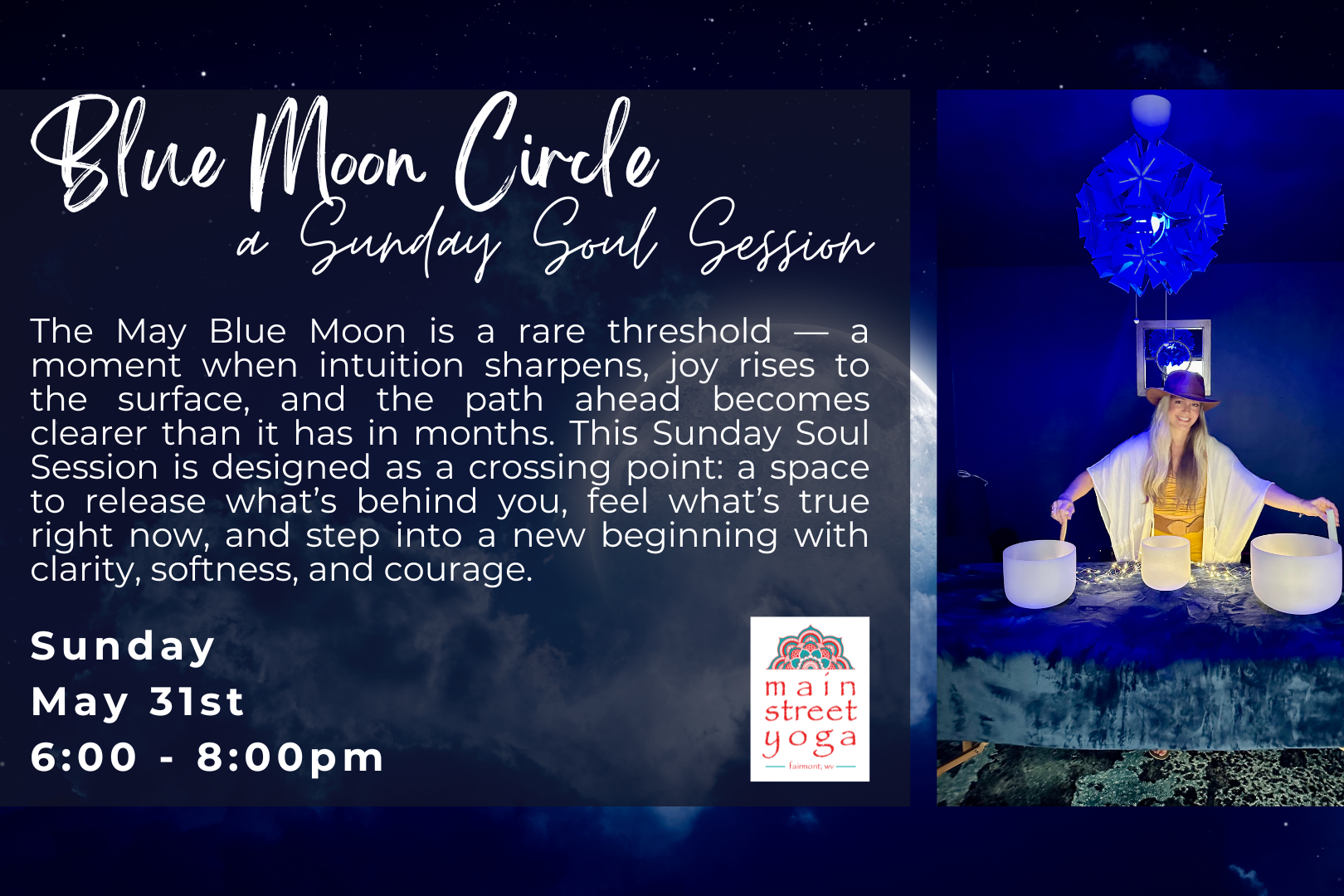 Blue Moon Circle: A Sunday Soul Session