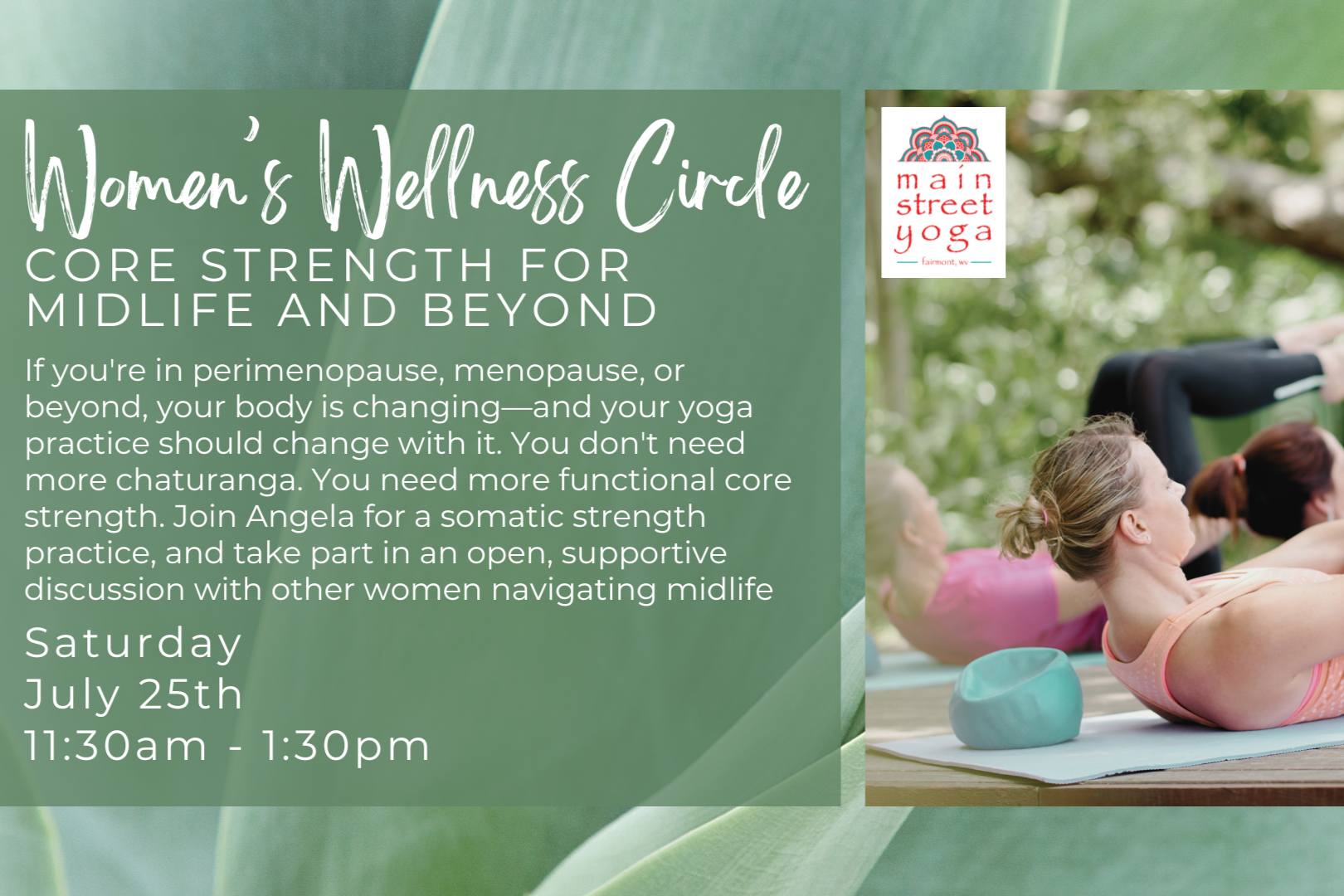 Women's Wellness Circle: Core Strength for Midlife