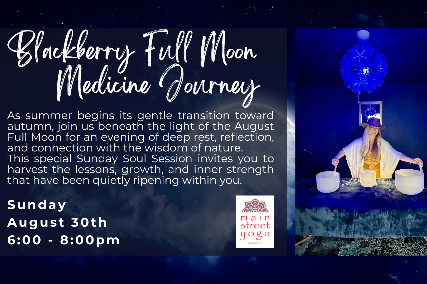 Sunday Soul Session: Blackberry Full Moon Medicine Journey