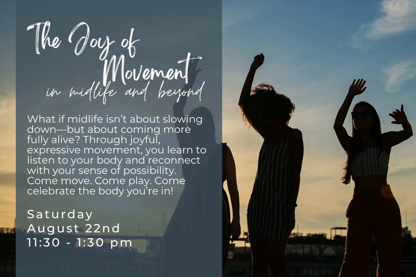 Women's Wellness Circle: The Joy of Movement in Midlife and Beyond