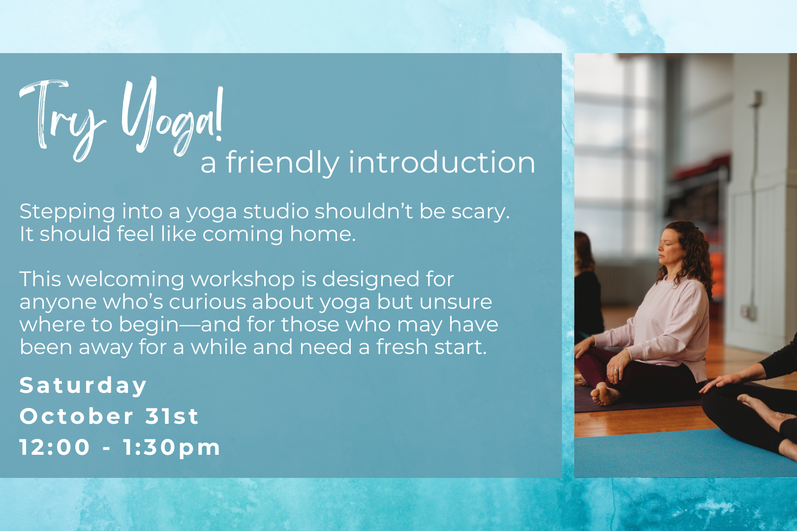 Try Yoga! A Friendly Introduction