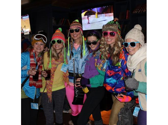 ski theme party