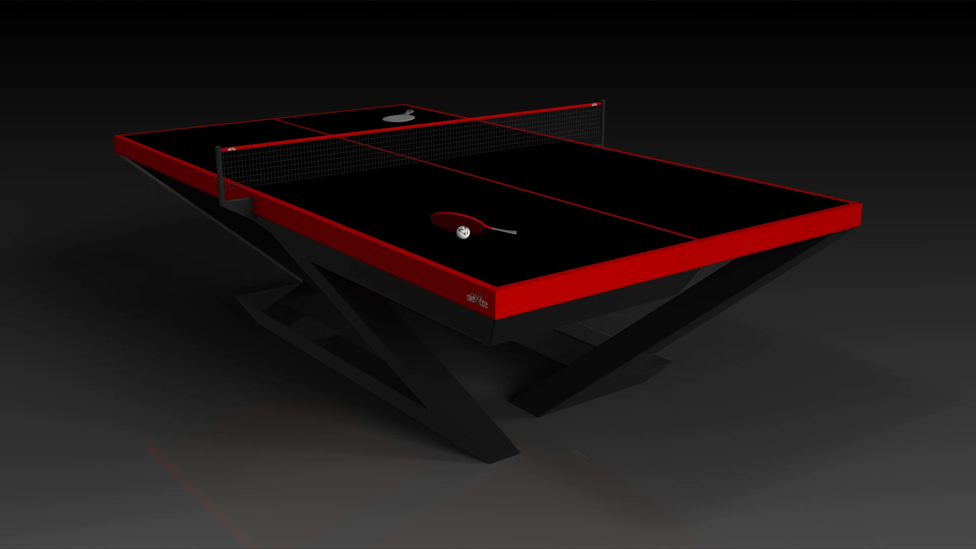 Finally. You can design your own luxury ping pong table .