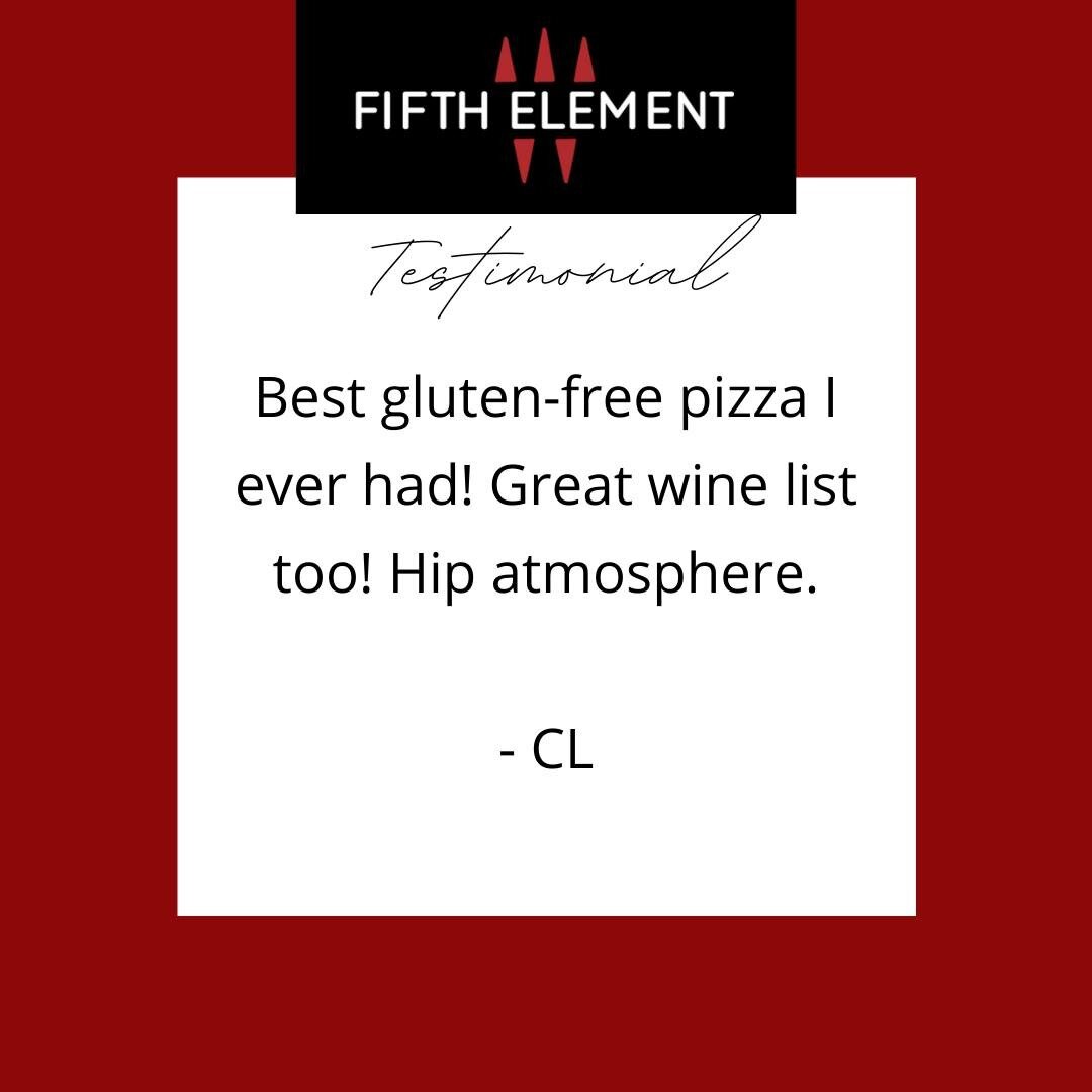 We agree CL! Can't do gluten? We have you covered. Love wine? We definitely have you covered! Make your reservations via the link in our bio 😃

#TheFifthElement

.
.
#newportri #newprts #dinner #lunch #weekdayeats #rhody #rhodyeats #newportdining #n