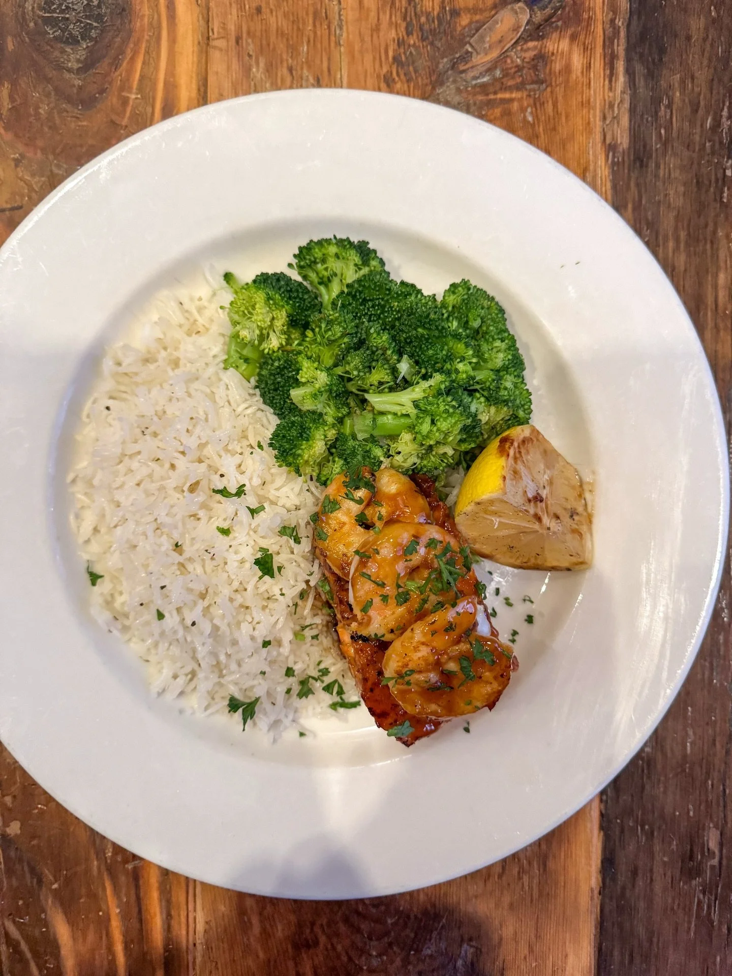 Save the turkey for next week 😏

TERIYAKI SALMON &amp; SHRIMP |white rice, broccoli

Celtics vs Nets @ 7:30PM
Bruins vs Kings @ 10:30PM