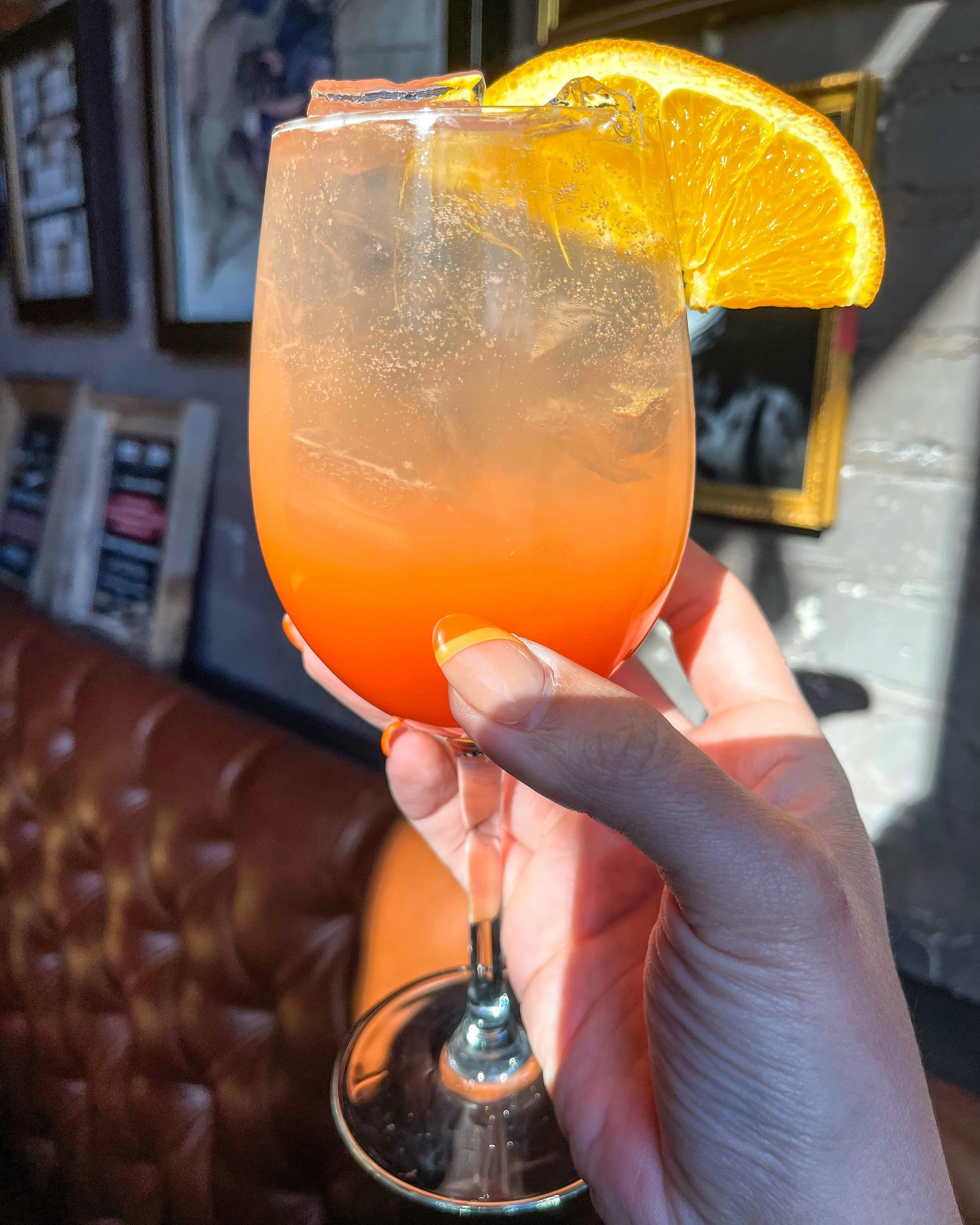 A spritz a day keeps the doctor away &hellip; or something 😉🍊☀️ Brunch starts now! 🙌🏼