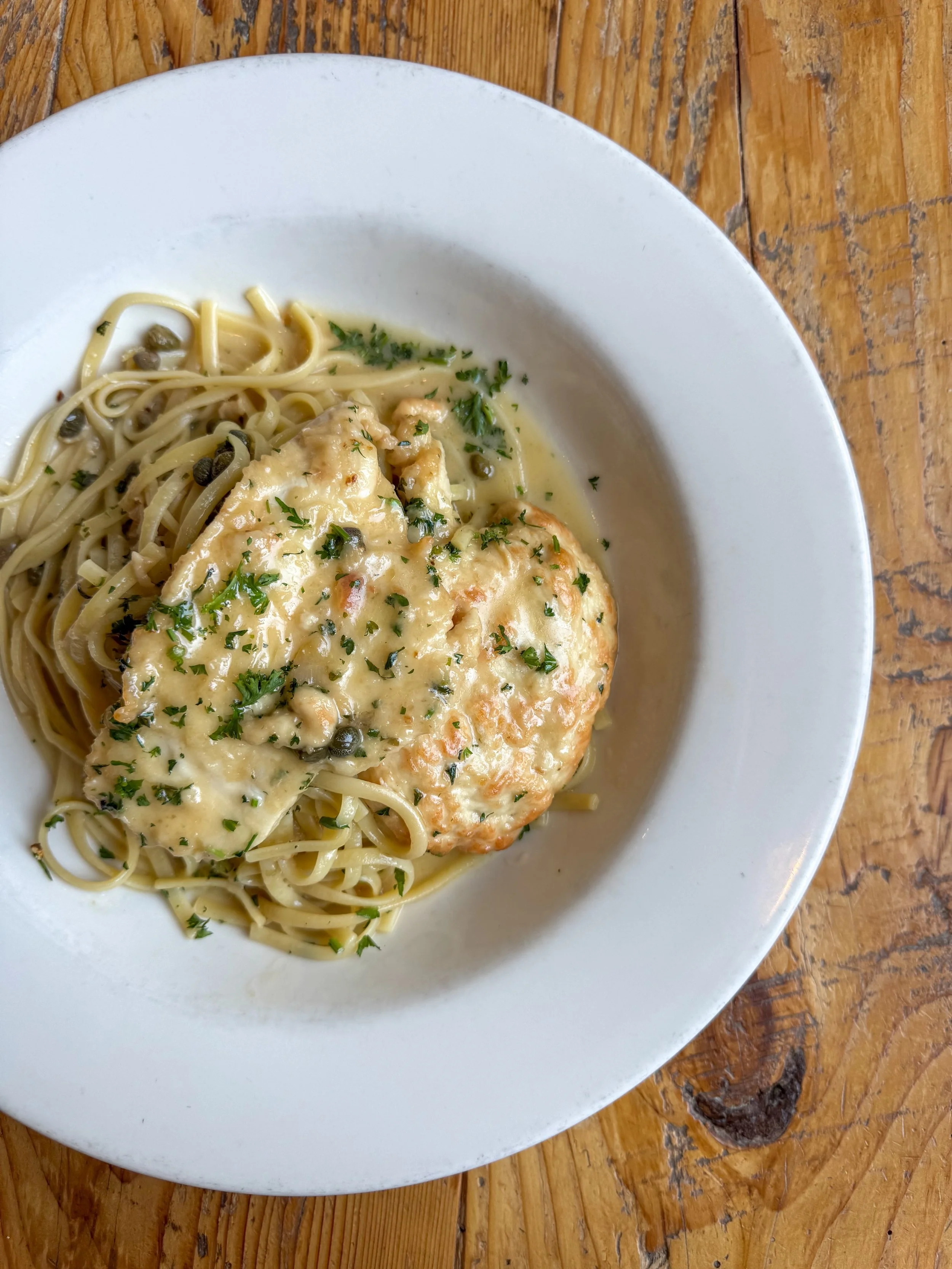 Chicken Piccata is back this week! 🍋
