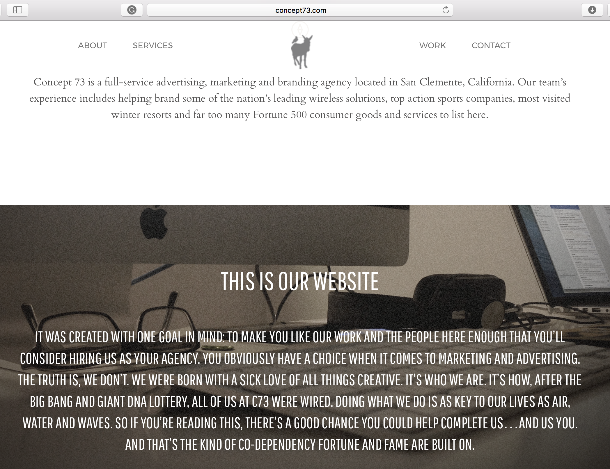 C73 Website