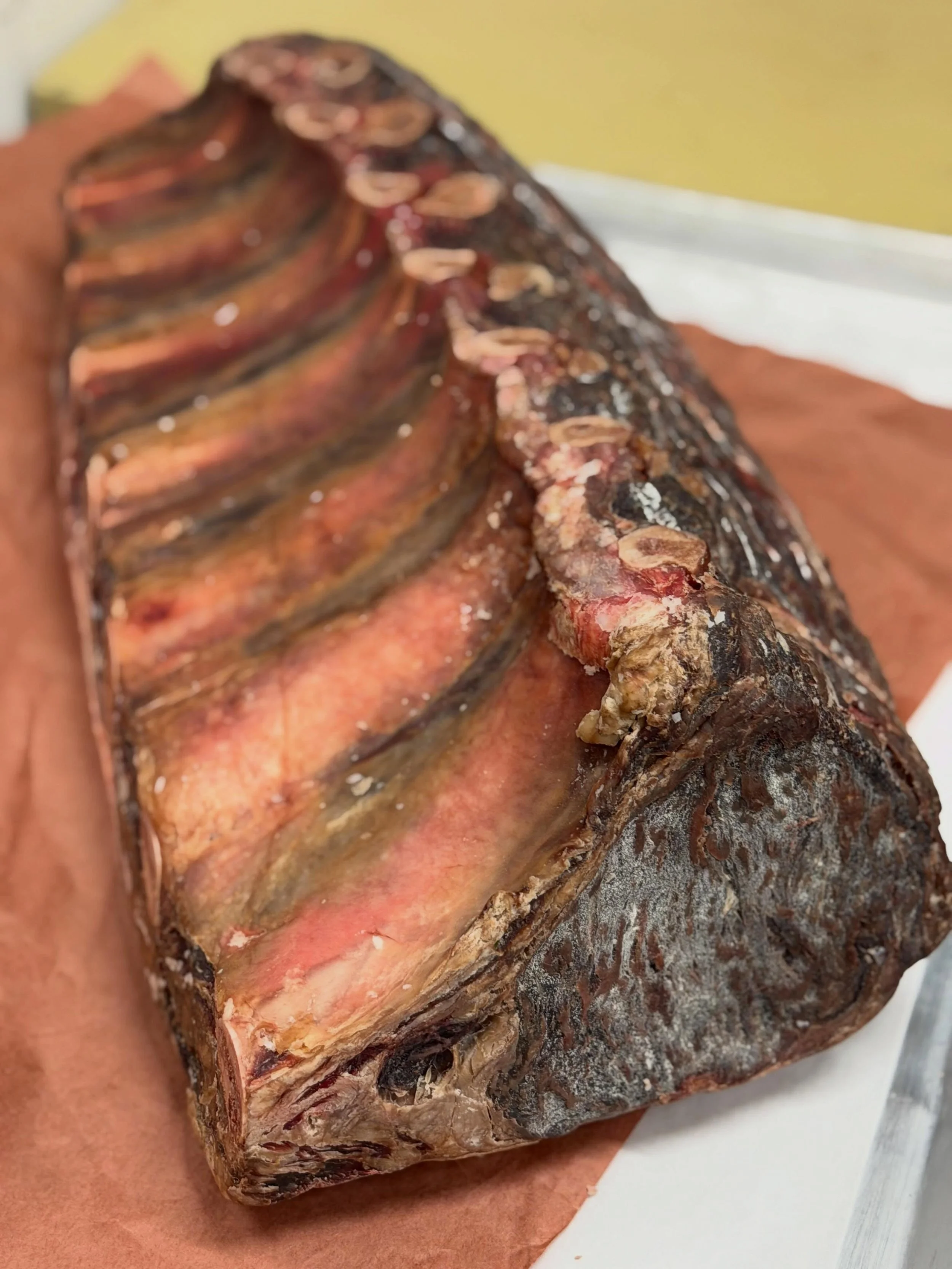Interested in some beautiful dry aged ribeye this weekend?!?!
#beef #itswhatsfordinner