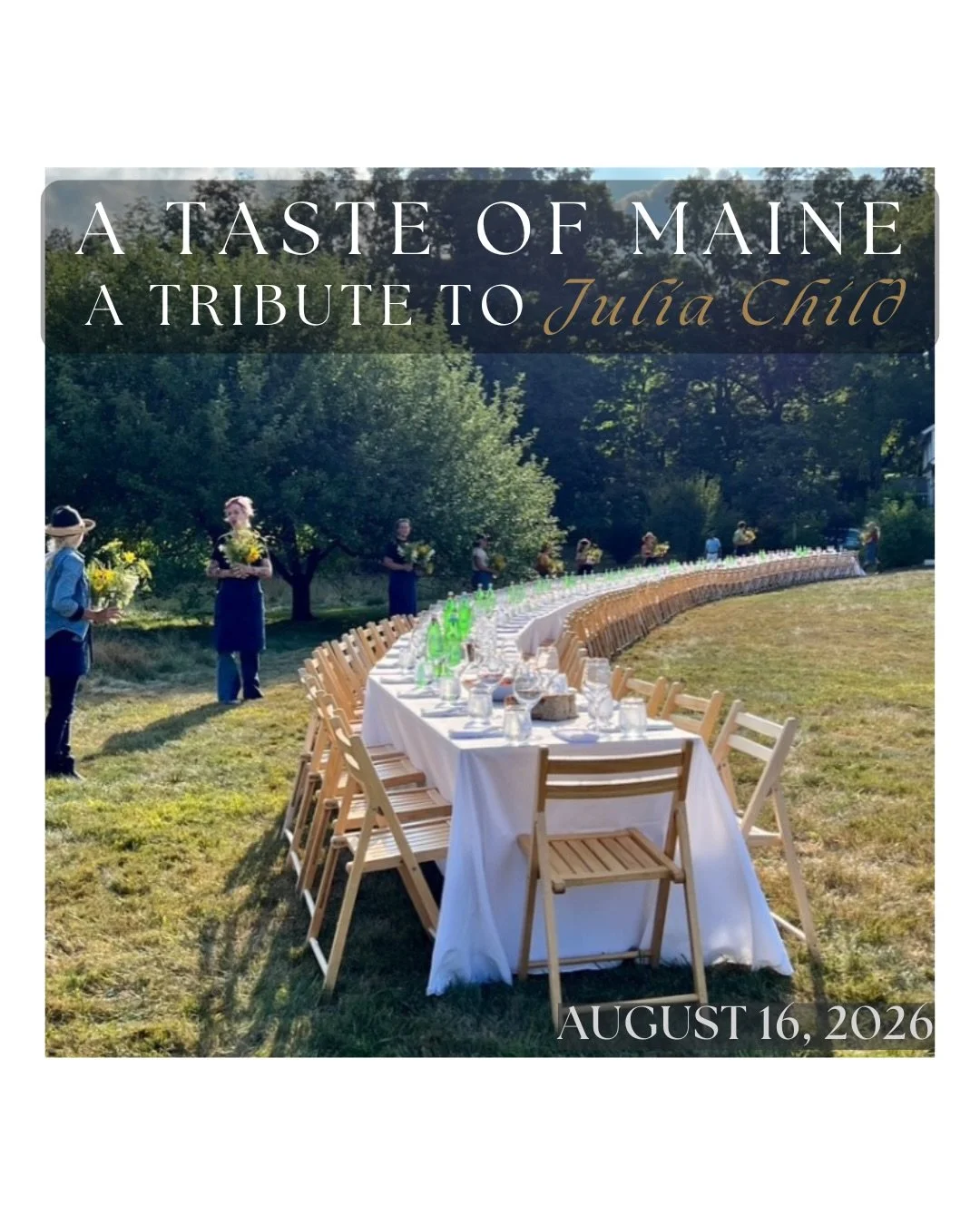 Maine cuisine is best enjoyed when it springs from the very place where it is served. 🌿✨

On August 16th, our chefs @d_sansonetti and @sweetilmalopez from @chavalmaine will be part of @outstandinginthefield at the historic Perkins House Museum in Yo