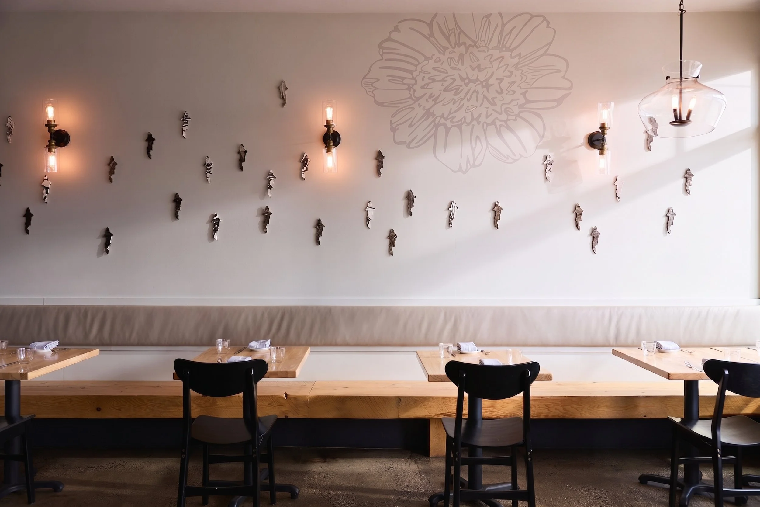 Chaval restaurant dining room in Portland Maine’s West End