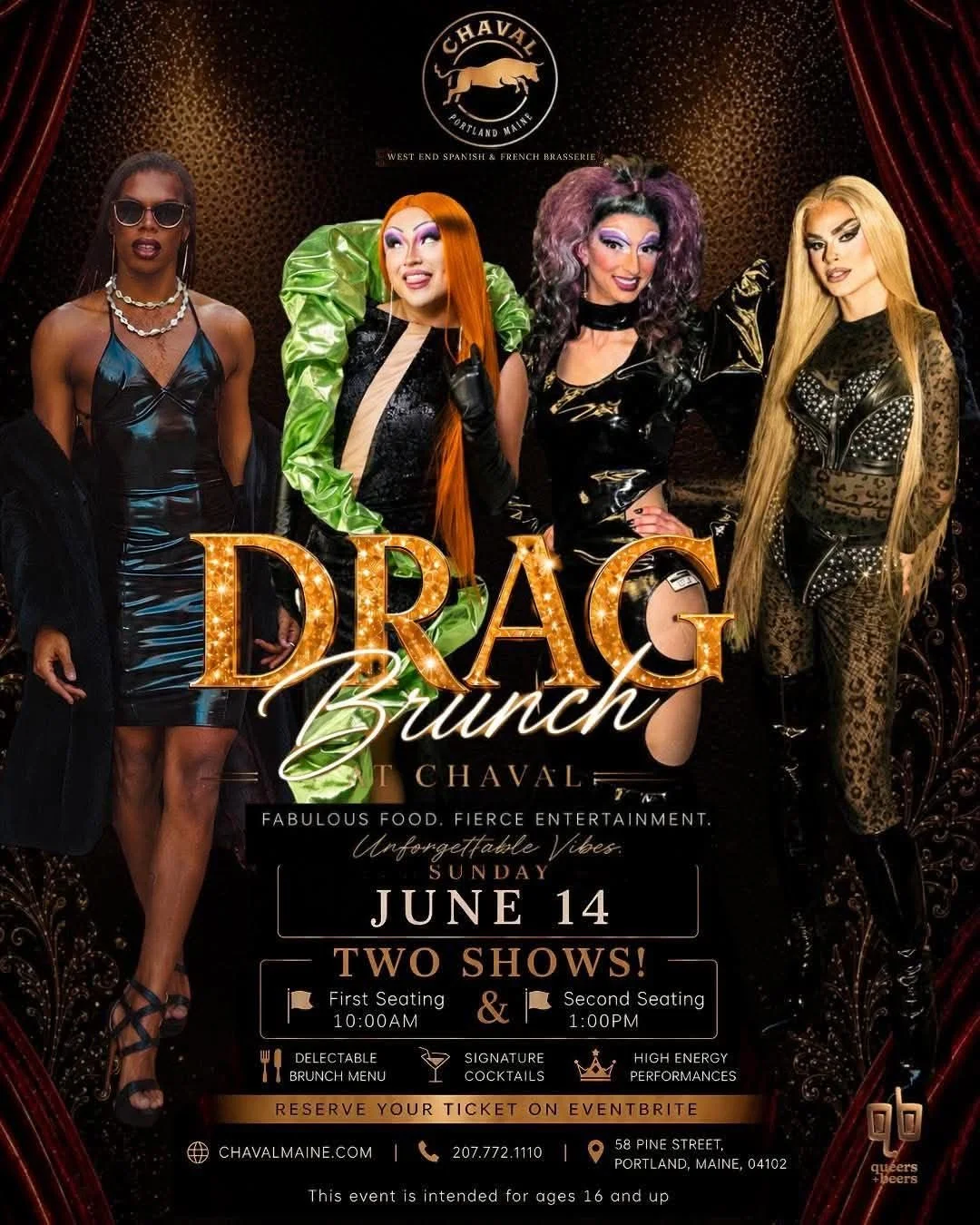 Pride Brunch at Chaval - Portland, Maine