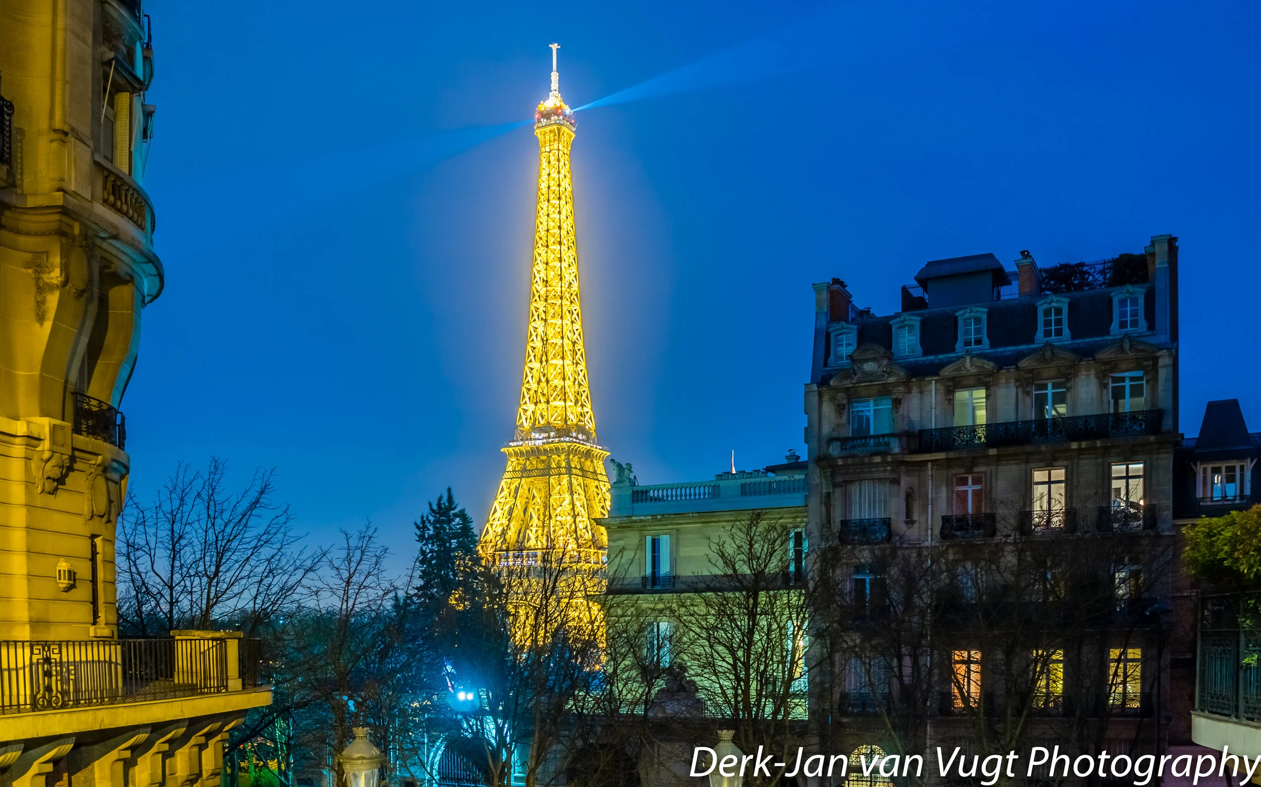 Eiffel Tower by Night