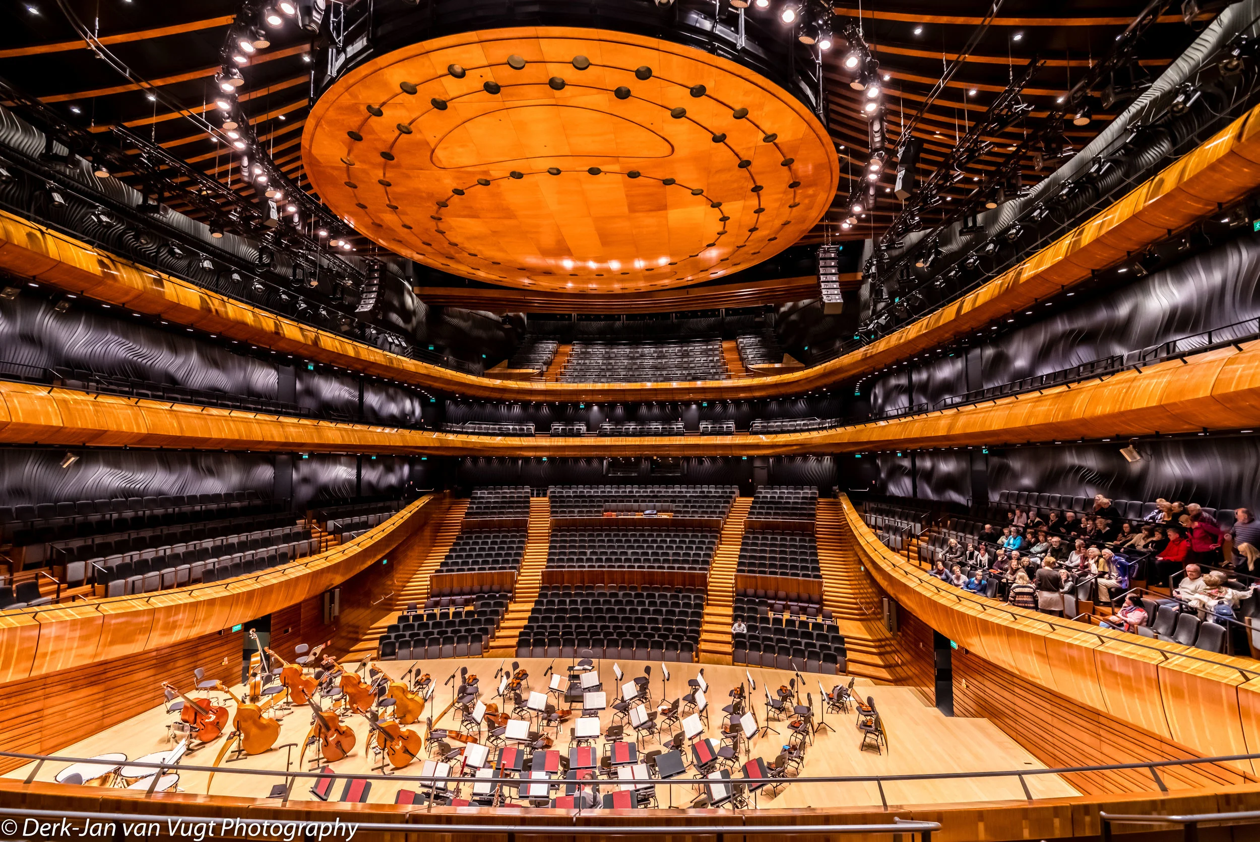 Katowice - The chamber music hall of NOSPR