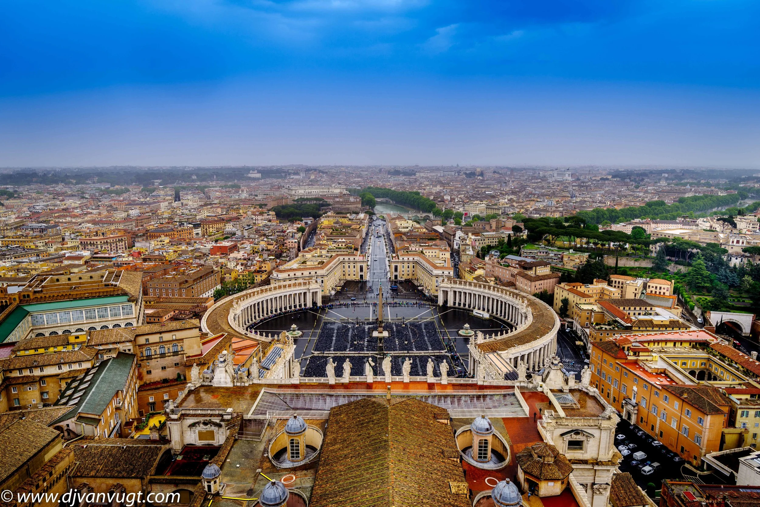 St. Peter's square in Vatican City.