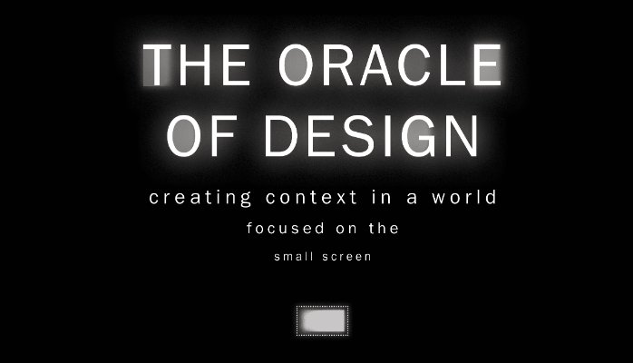 The Oracle of Design