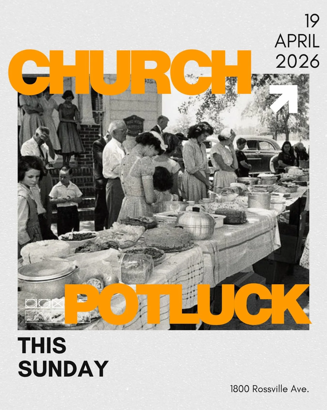 There&rsquo;s something sacred about sitting around a table together. This Sunday after service, we&rsquo;re having a potluck&mdash;a simple space to eat, laugh, and be with one another. Bring something to share. You belong here.