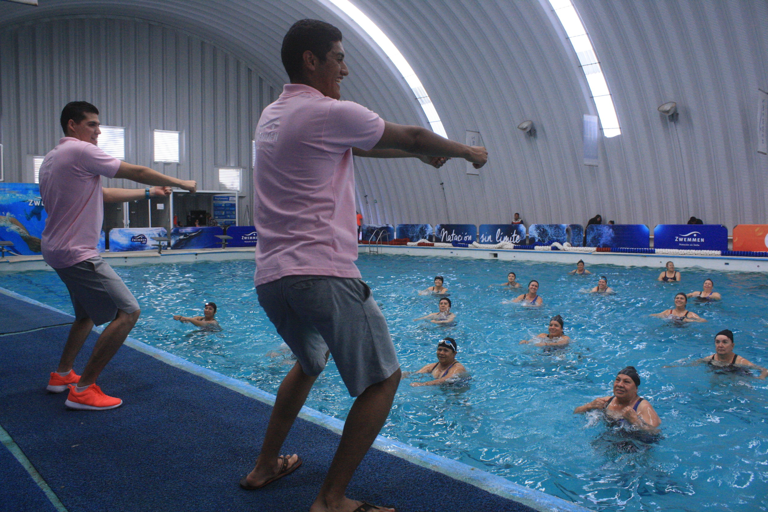 Texas Recreation agua Jogger Blue Recubierto De Vinilo Fácil Limpieza Nadar Piscina aeróbic