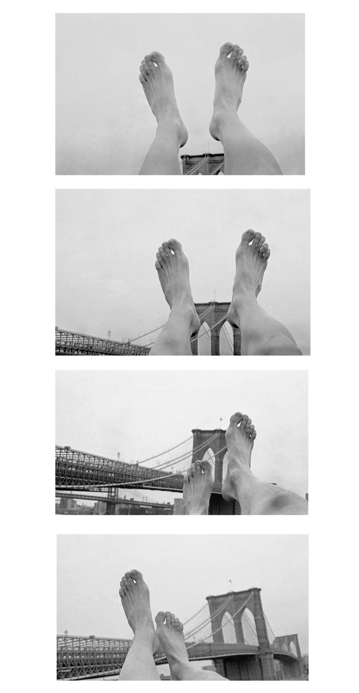 Brooklyn Bridge Feet