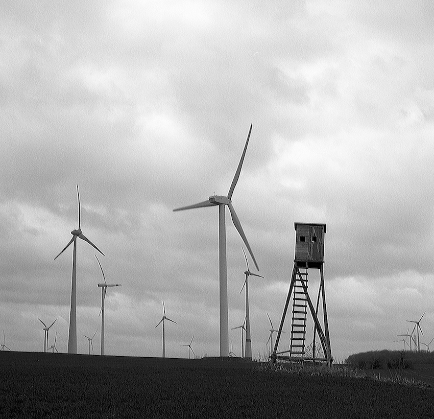 Windmills, Thüringen Region, Germany
