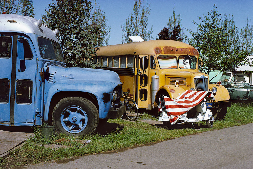 Repurposed School Buses