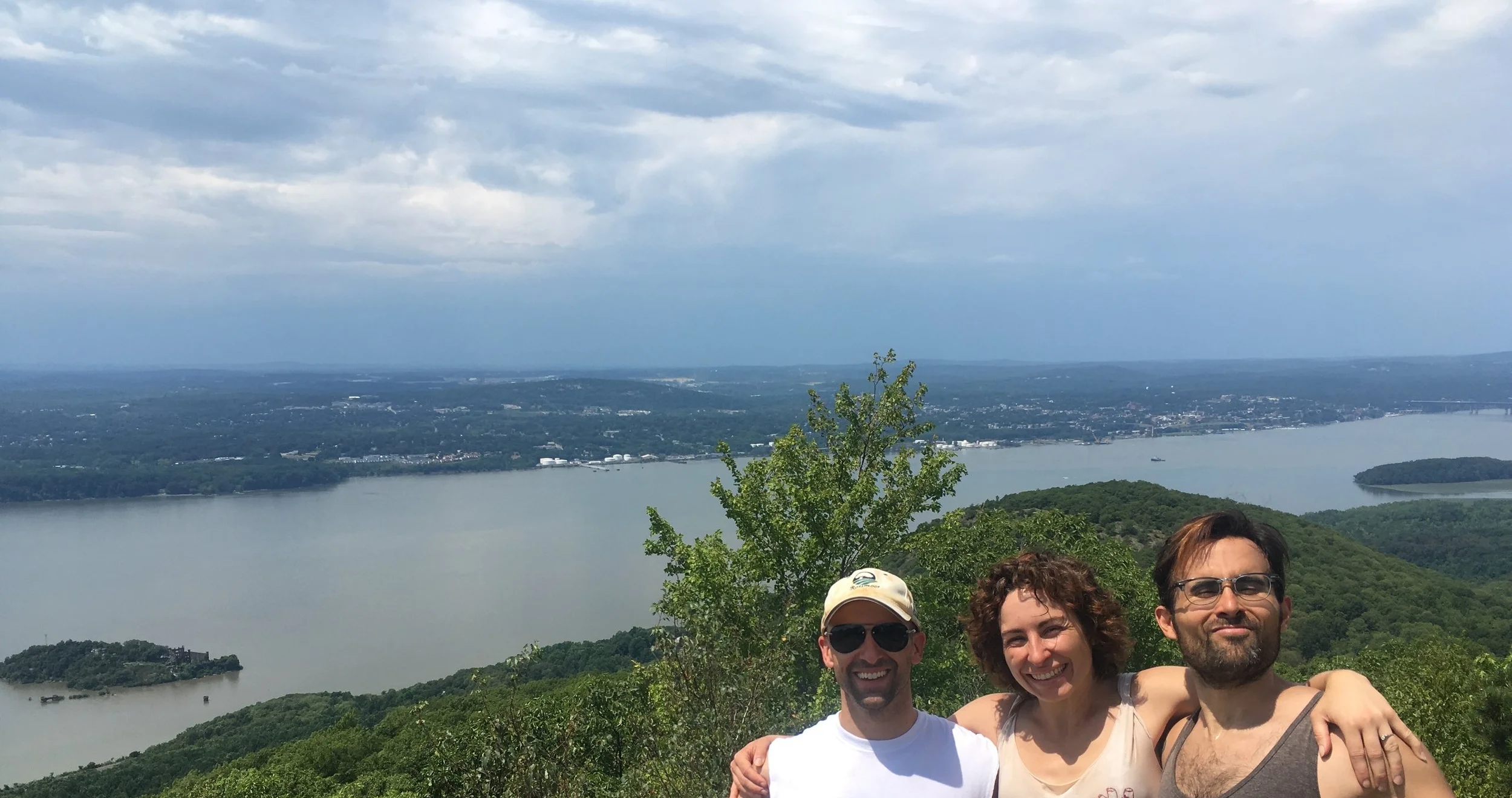 Last year's hike with Annie Purcell and Michael Salinas