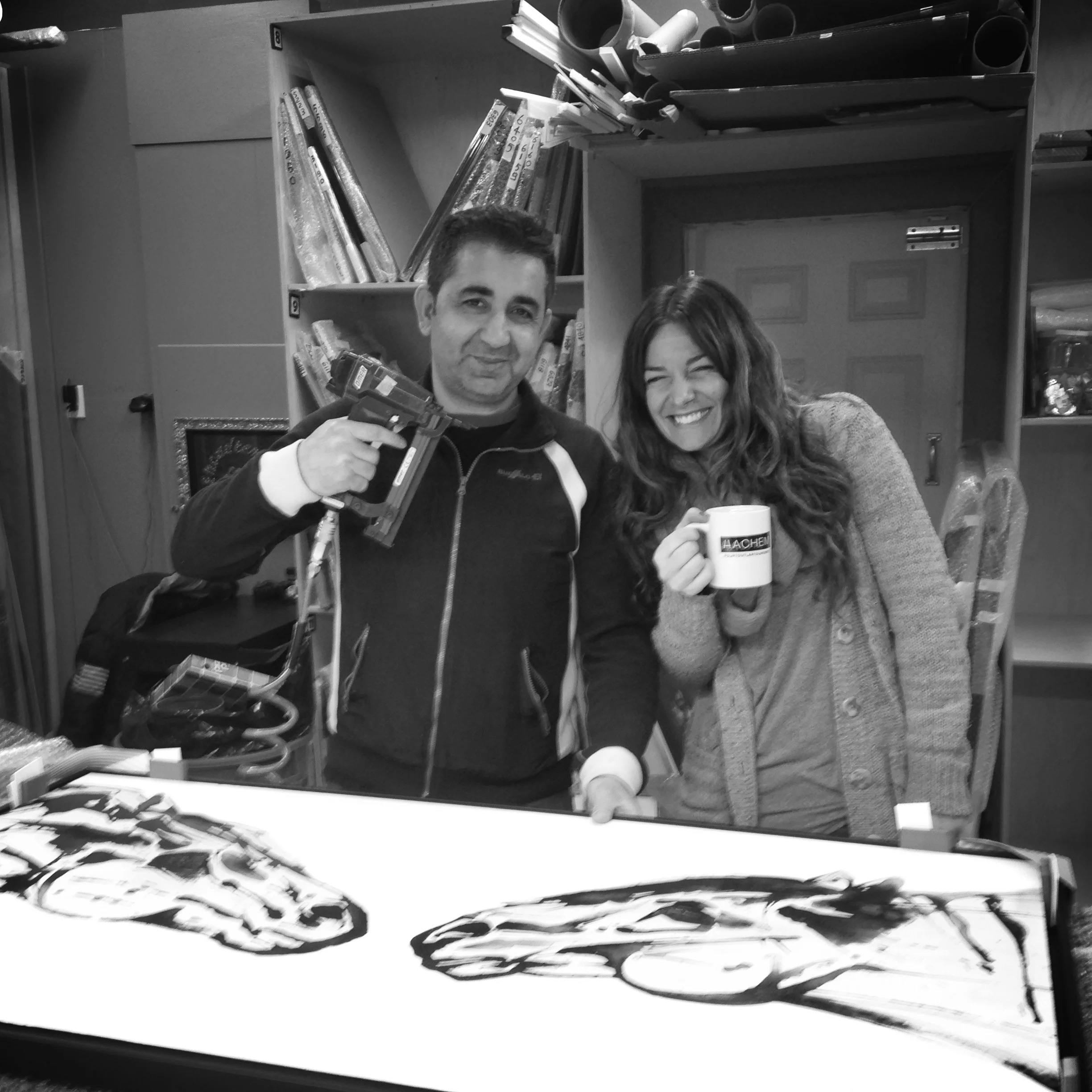 Kamel of Hachem framing & supplies - one of my MVPs. I couldn't do what I do without the help of him and his crew.