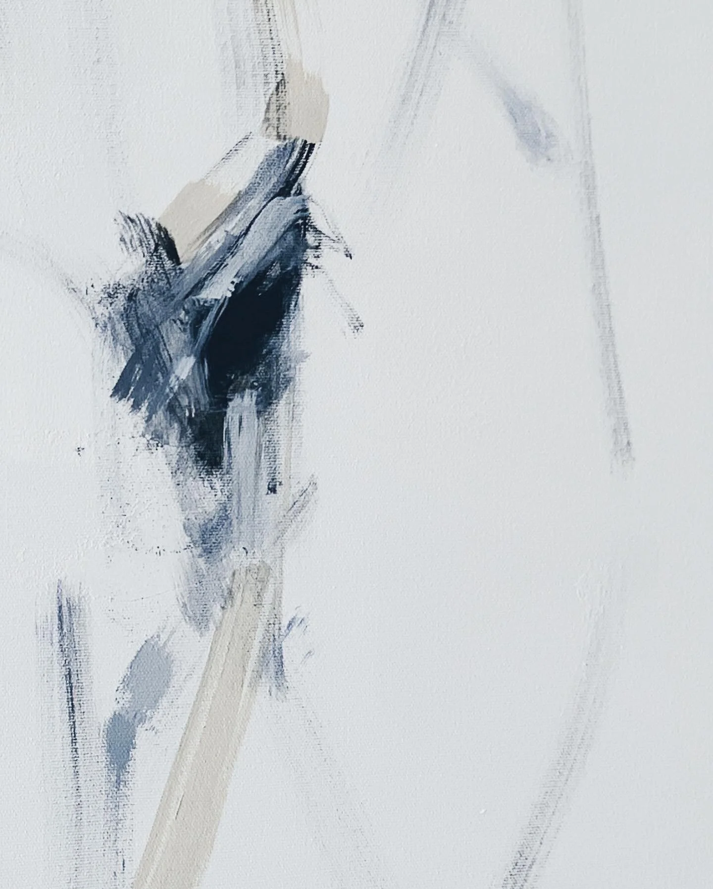 60x40" Work in progress (Detail)