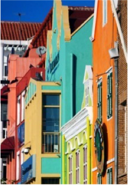 WILLEMSTAD Wander the streets of Curaçao's colourful capital and admire the island's rich heritage through a vibrant display of edifices and culture. From the harbour's area, where visitors can admire the restored Rif Fort, browse around the shop or taste the local cuisine before crossing the Koningin Emmabrug Pontoon bridge to the Punta district, filled with independent artisan shops and famous retailers alike. Whilst in Punda, head over to the Mercado Flotante, a colourful floating market bursting with fresh local produces from fruit and vegetables to the day's catch.
