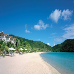 CARLISLE BAR BEACH For a beautiful view beneath the waters as well as above, Carlisle Bay beach near... More