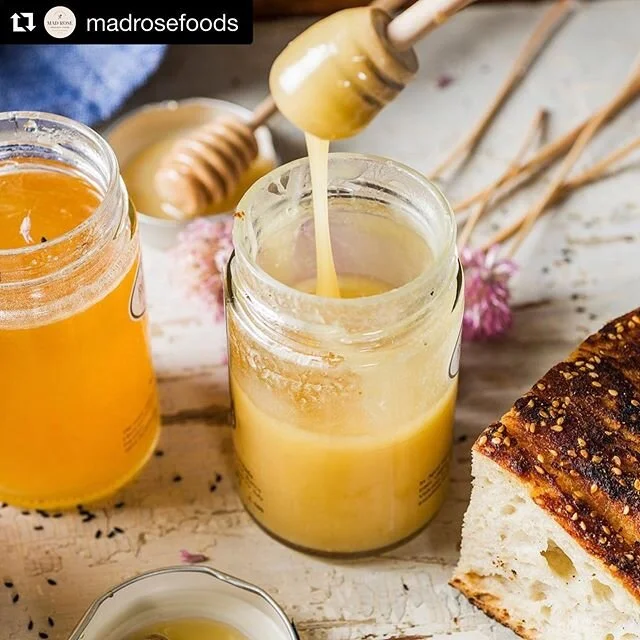 #Repost @madrosefoods with @get_repost
・・・
Plan ahead this Valentine’s Day! Show them you care with Mario Bianco’s artisan honey ... the sweetest gift 🍯