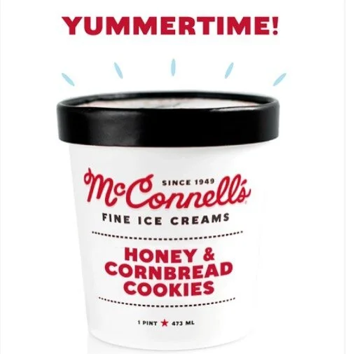 New flavor alert! @mcconnellsicecreams 🙌🍨🍯