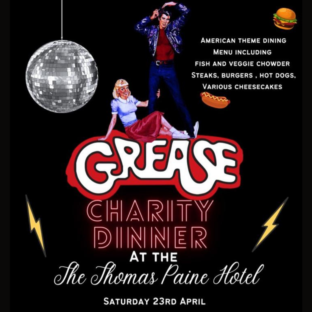Grease Charity Dinner: Saturday 23rd April 2022