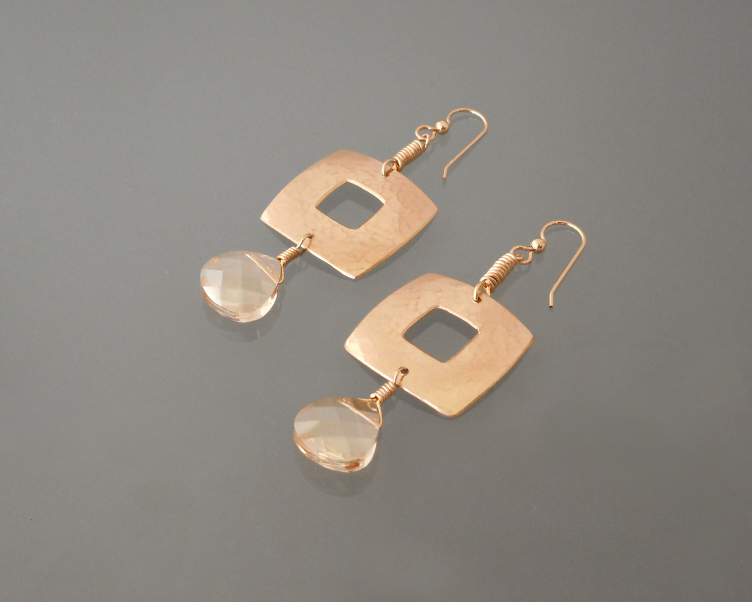 Gold Promise Earrings