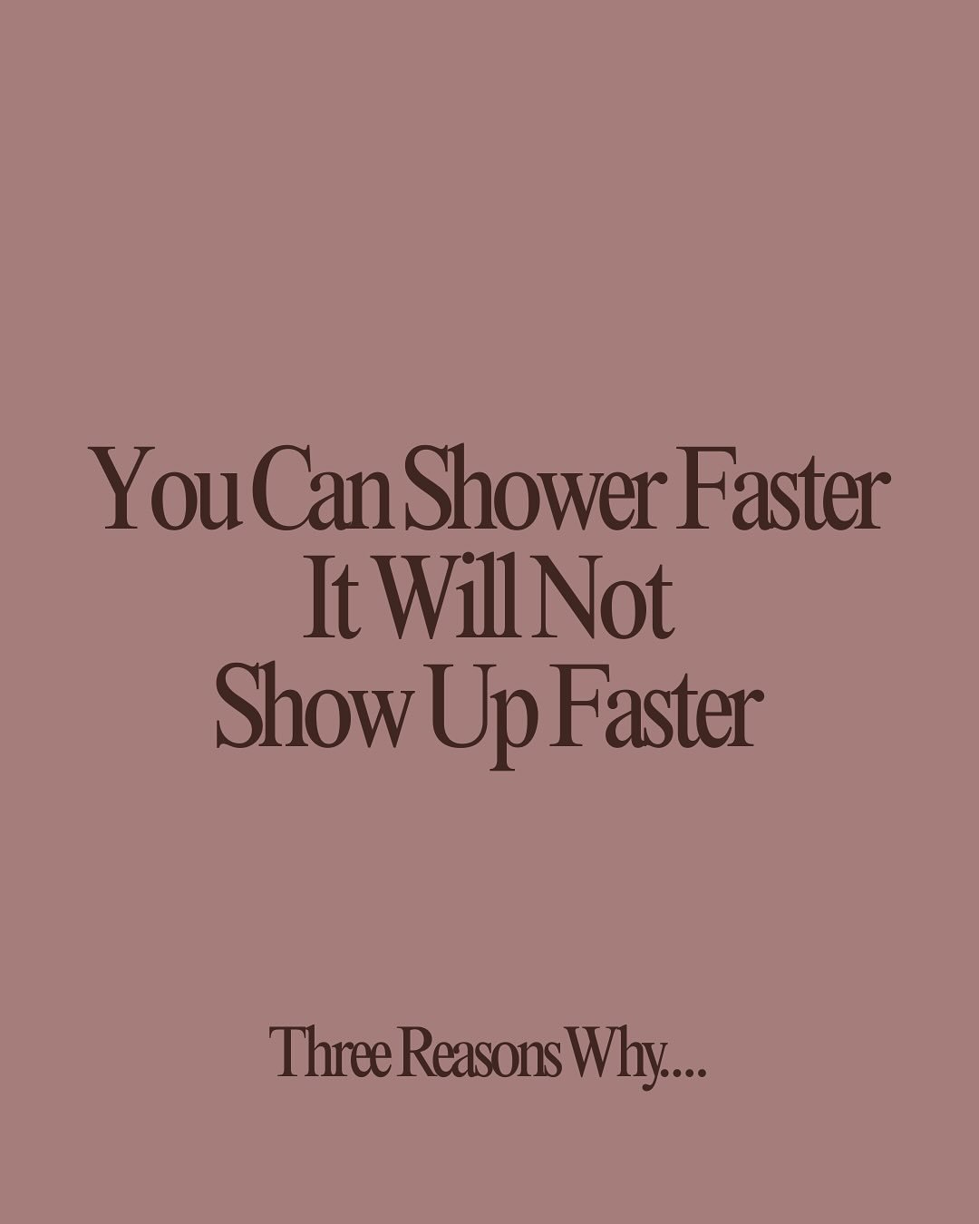 Rapid tans are a game changer but only when you let them work. We&rsquo;re breaking down exactly why your rinse time matters, why faster isn&rsquo;t always better, and why patience is honestly the best thing you can do for your glow. Save this one fo