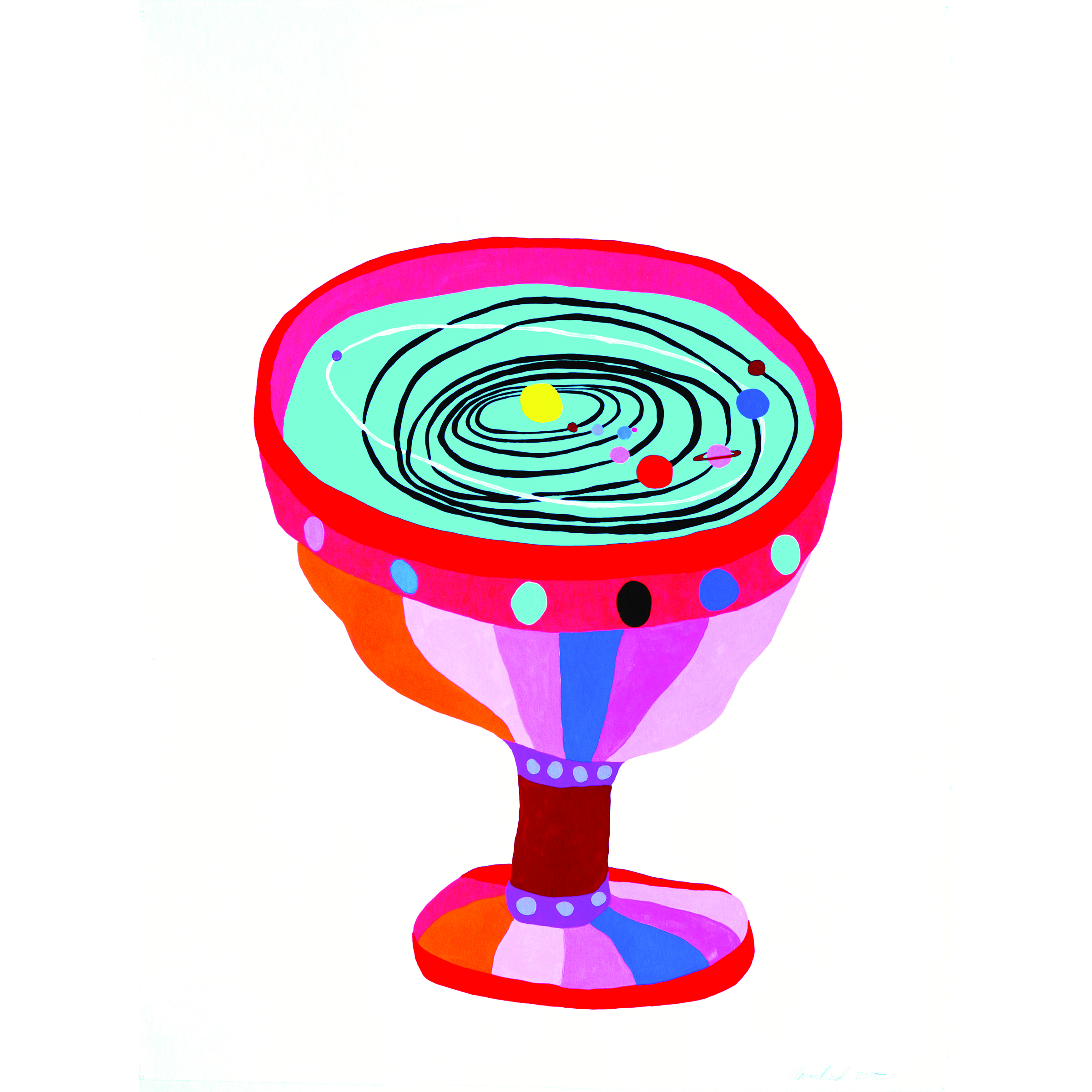 Chalice 22 x 30 inches, 2015