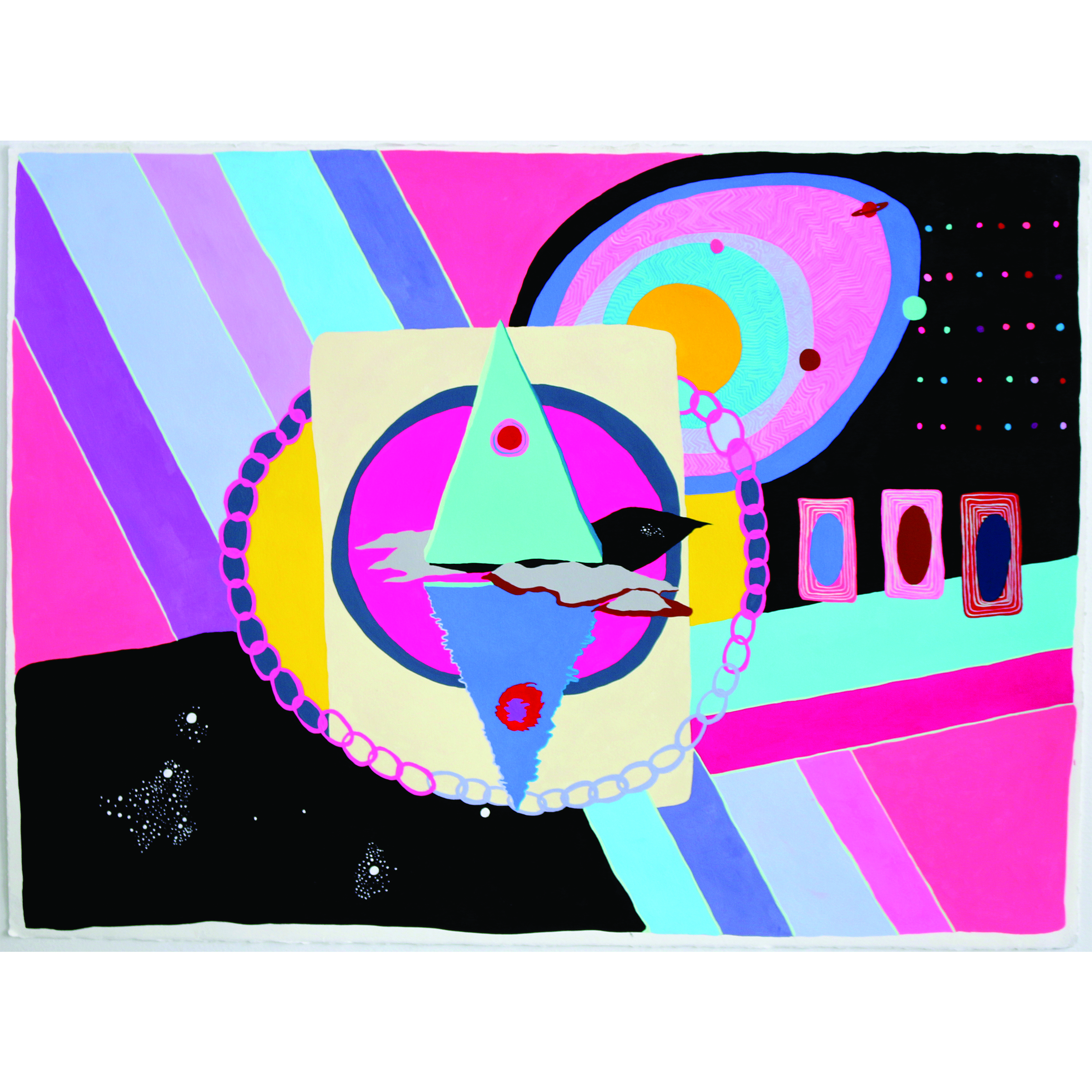 Portal 22 x 30 inches, 2016