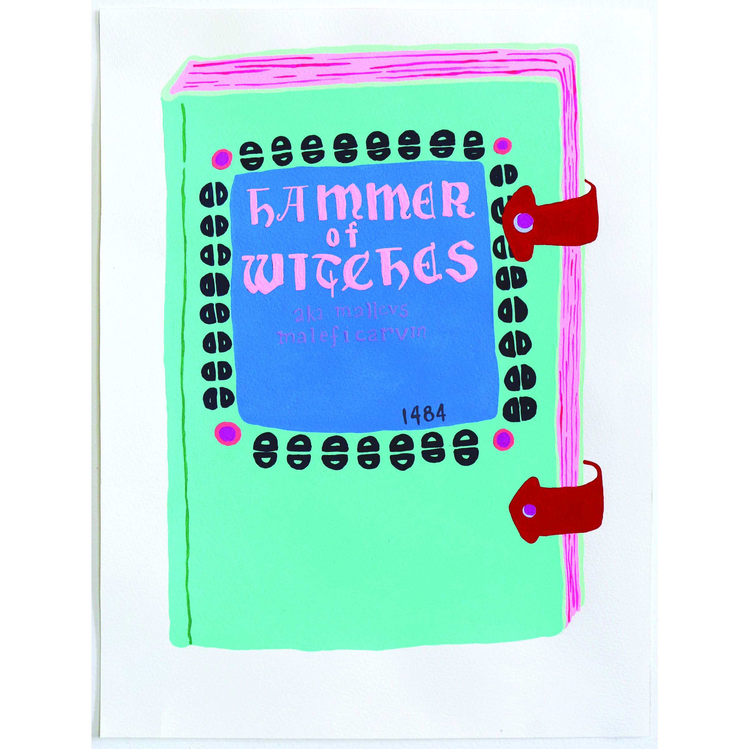 Witch Hunter's Manual, 1484 11 x 14 inches, 2016
