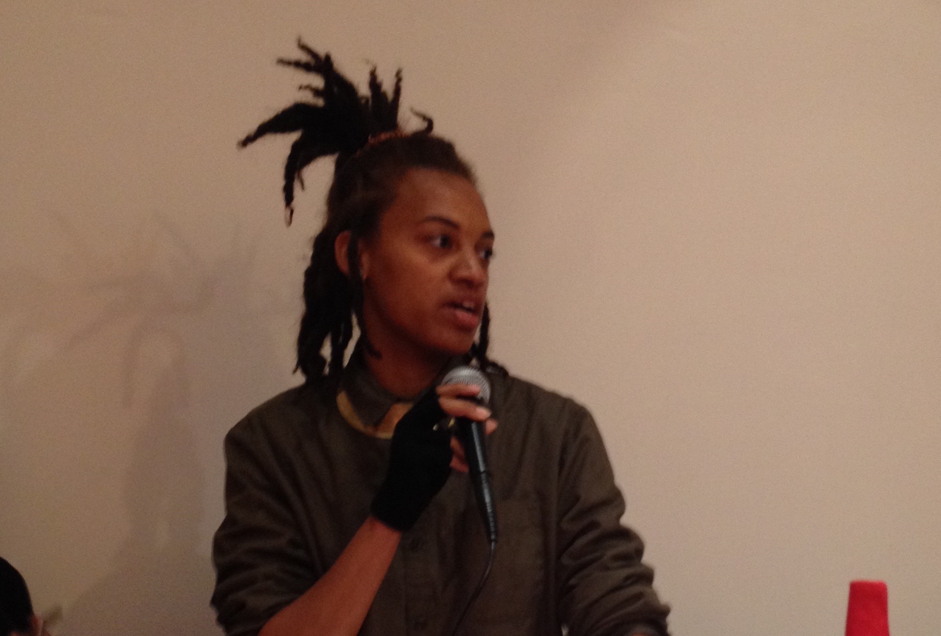 Asia-Vinae Palmer performing an excerpt from Last Call: NOLA 