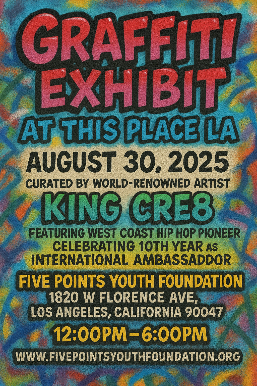 Paint Out! : Graffiti Exhibit --- This Place LA