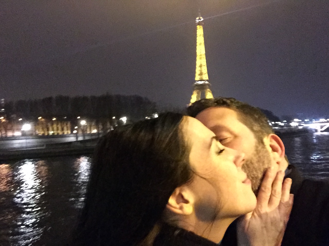 Obligatory kissy shot.