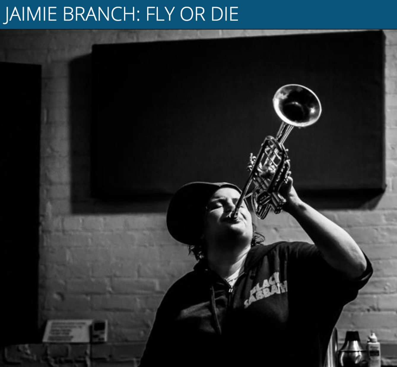 Fly or Die, jaimie branch