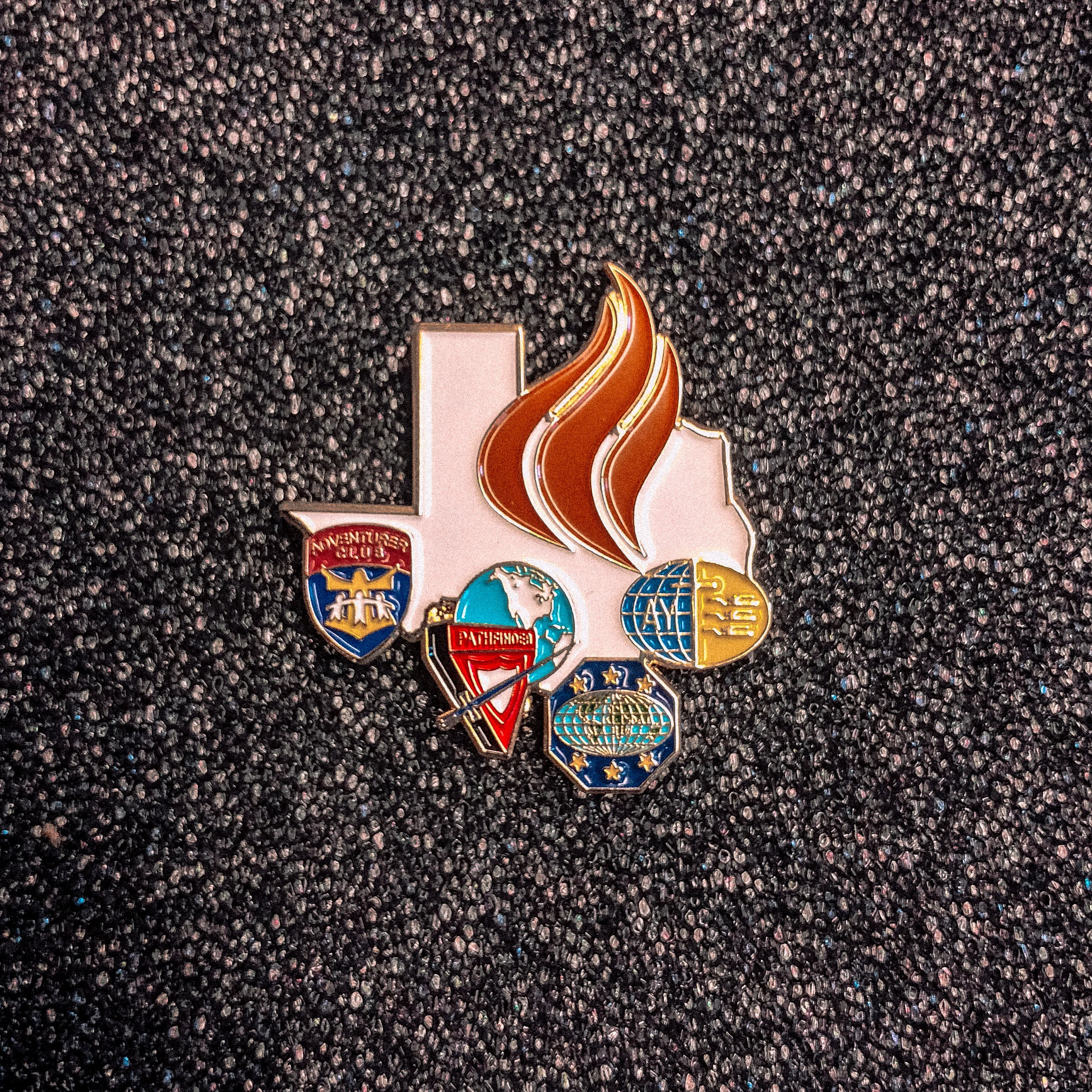 TEXAS CONFERENCE - CLUB MINISTRIES PIN $5.00