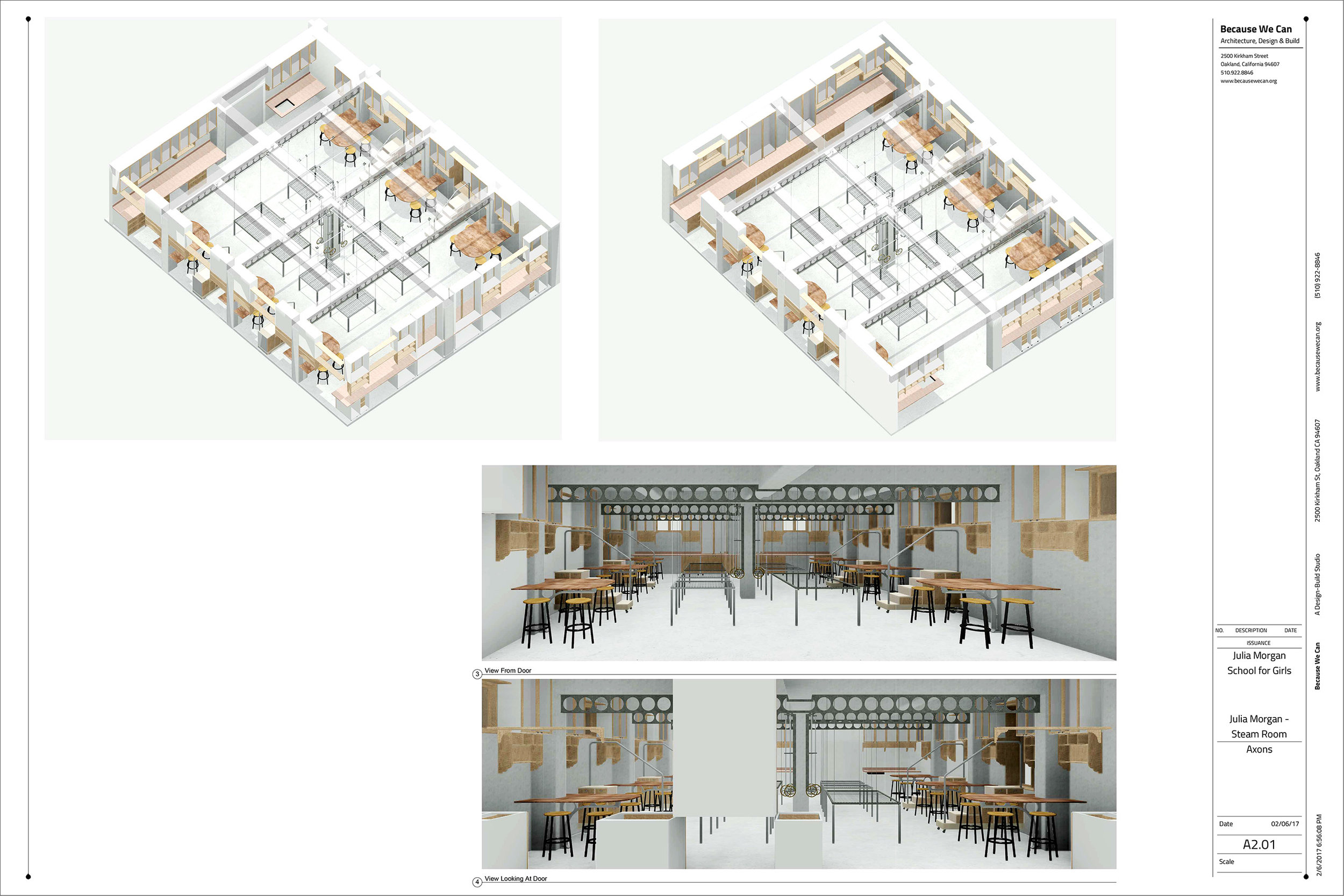  We worked with the School staff on a 'Design Assist' basis for their new STEAM rooms located in the basement. We helped them with the overall aesthetic design and made their ideas functional. 