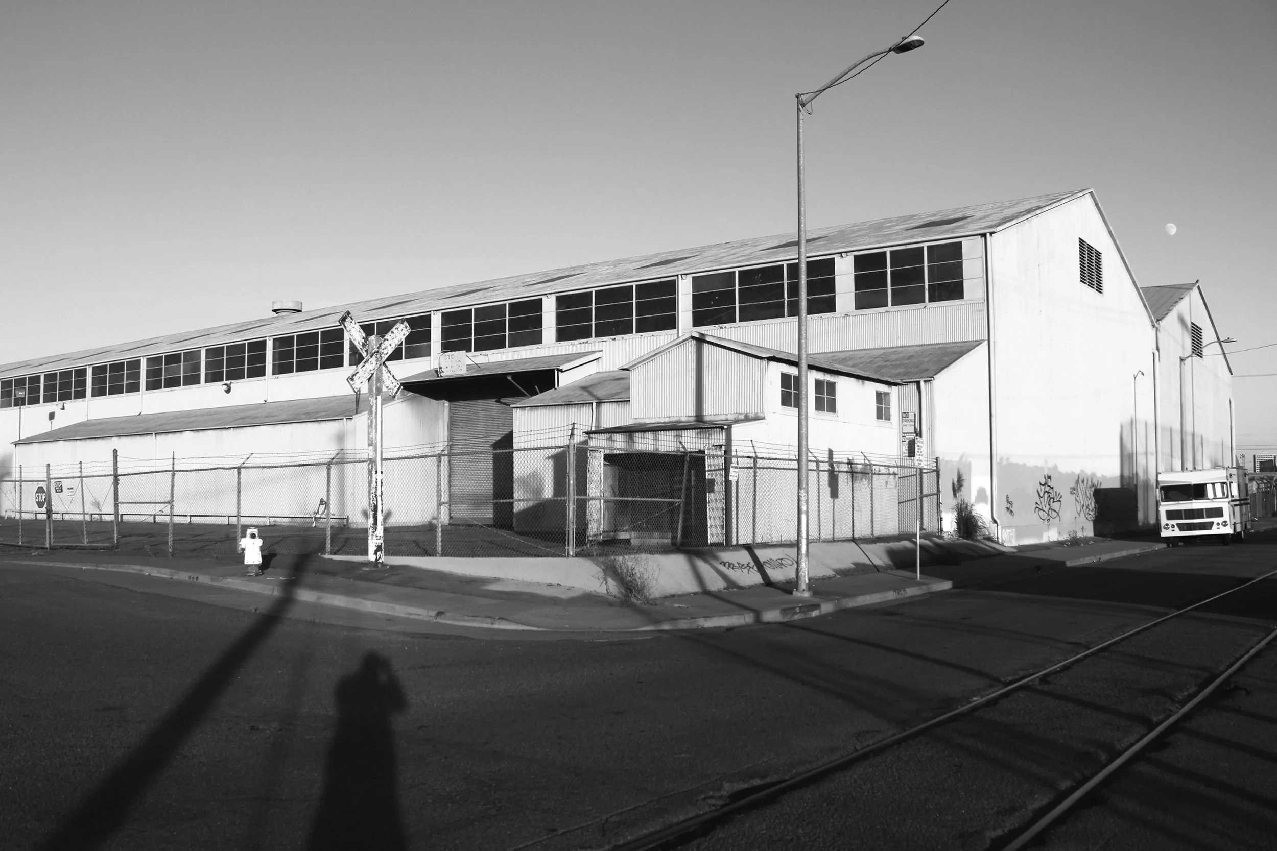 The warehouse as it exists now. Unused for many years and a city block large.