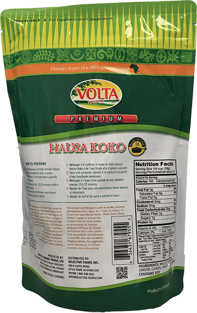 Volta Harvest (Haussa Koko back)