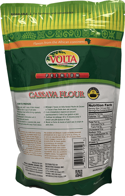 Volta Harvest (Cassava Flour back)