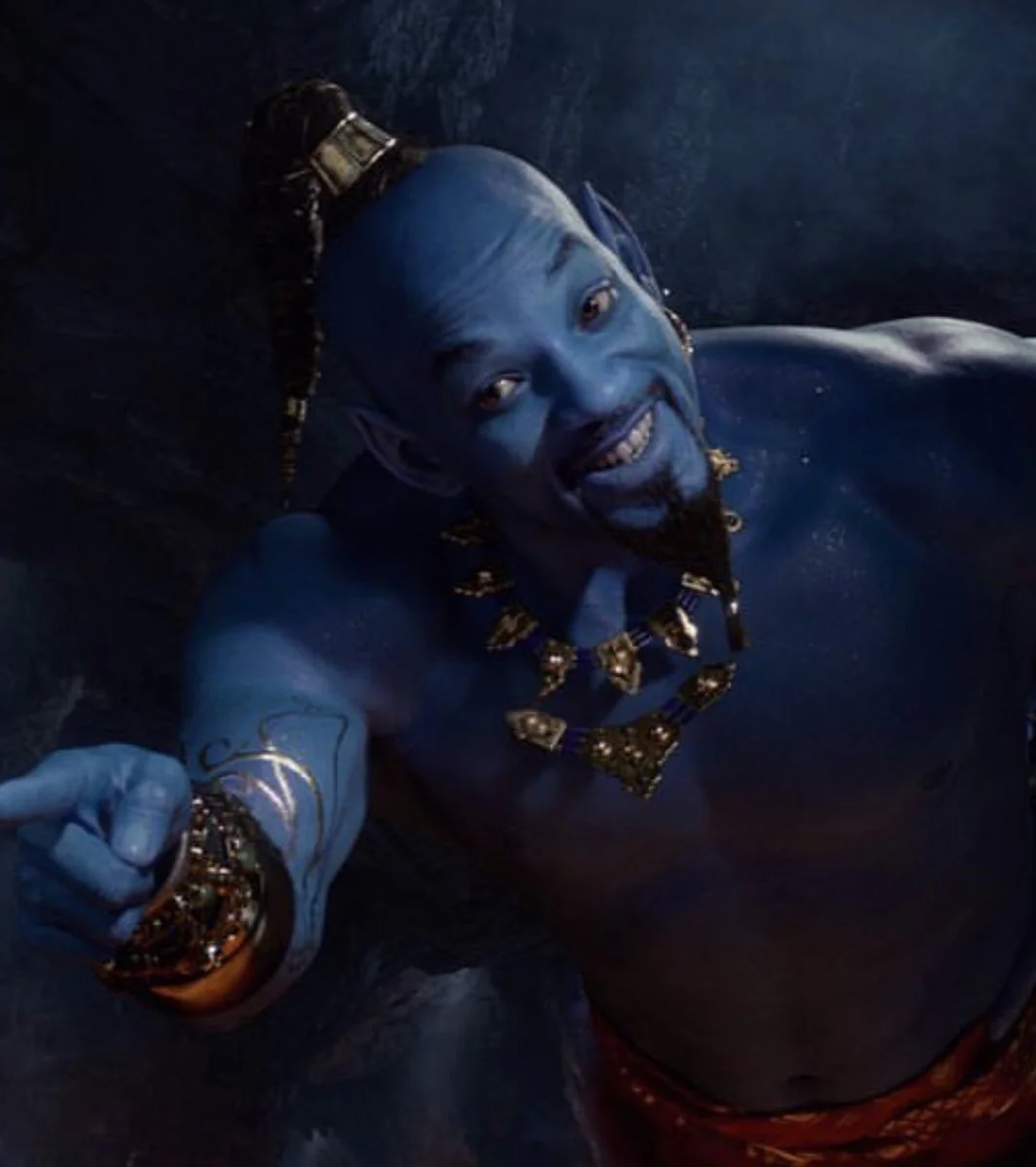 This Glimpse of Blue Will Smith in ‘Aladdin’ Will Depress You
