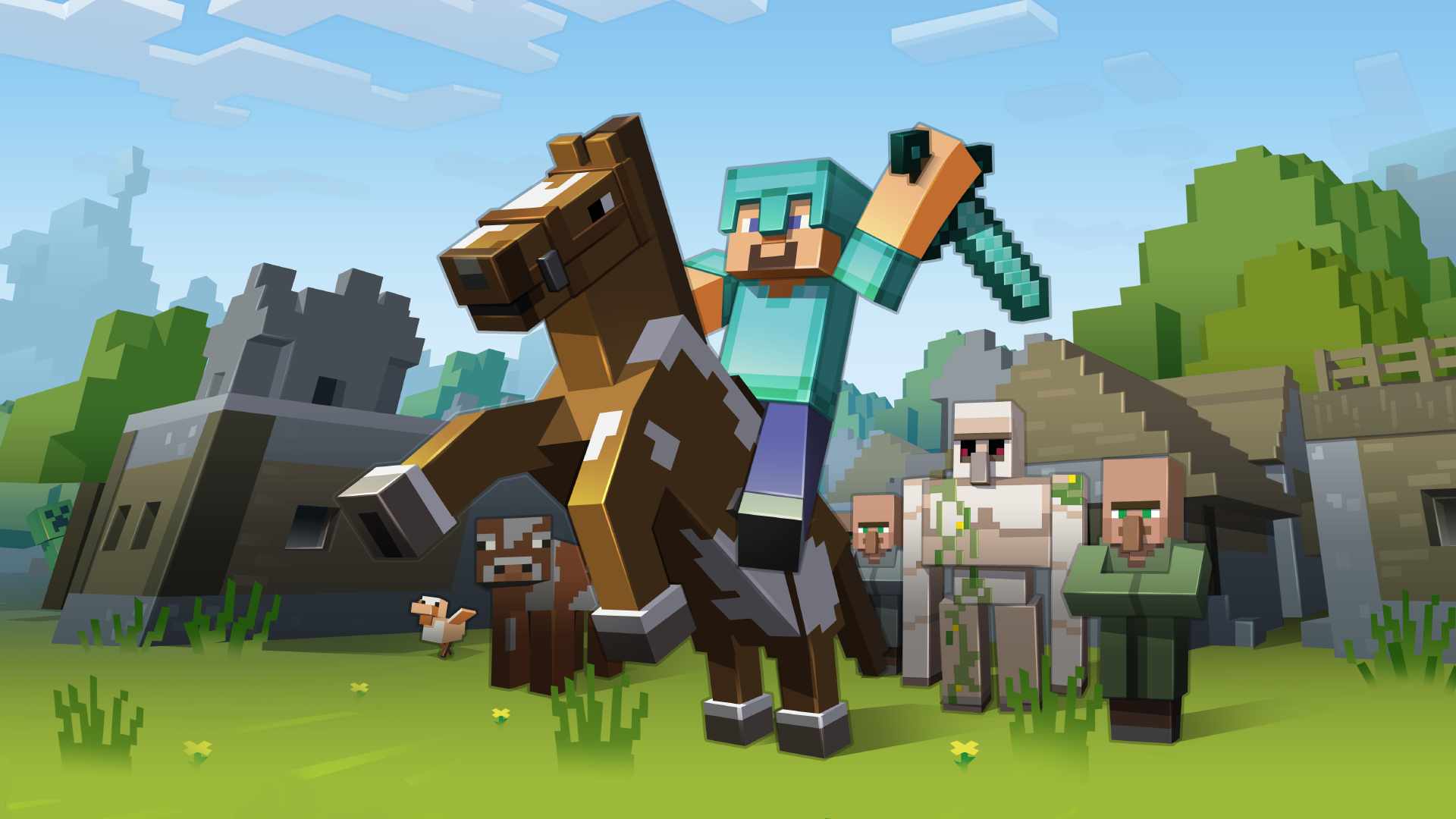 Minecraft Movie Digs up a Release Date & Plot